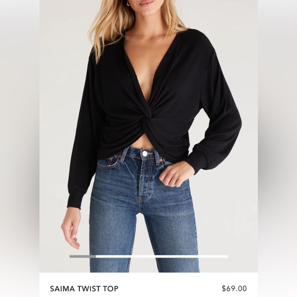 Z Supply Tops - NWOT Z Supply Saima Twist Top
